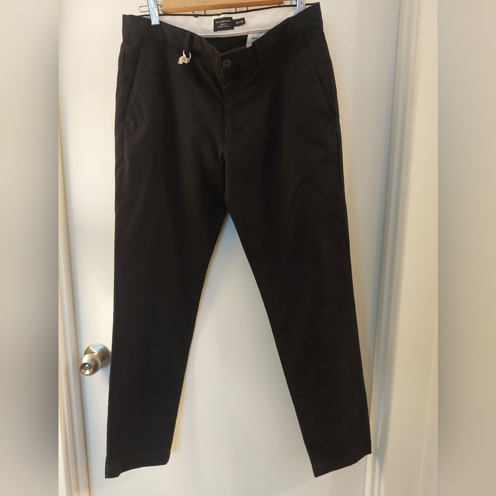Club Monaco Men's Dark Navy Chinos